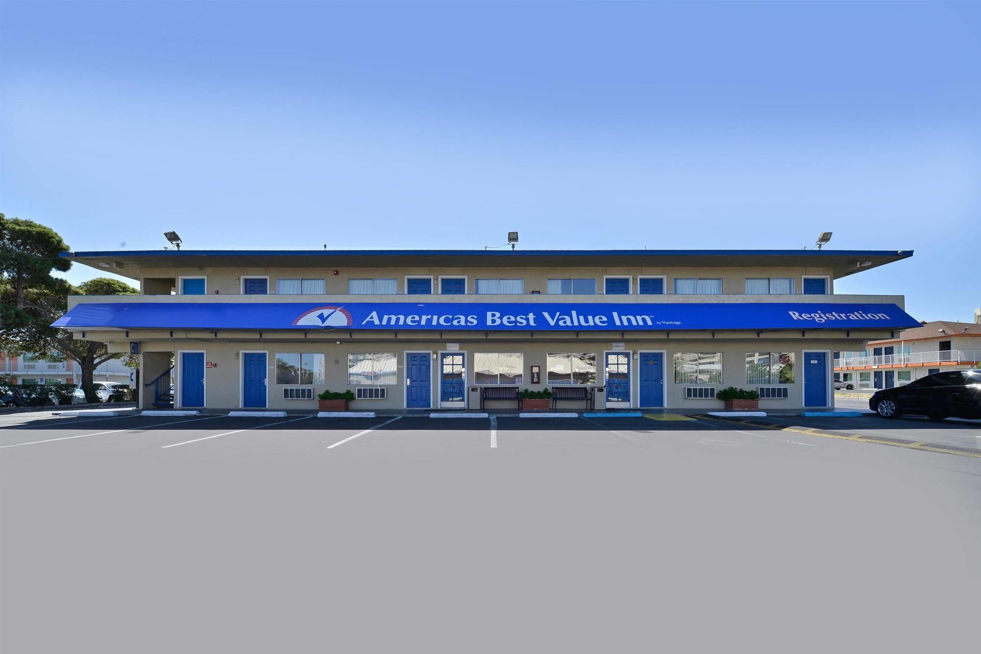 Americas Best Value Inn Las Vegas Strip Exteriér fotografie
